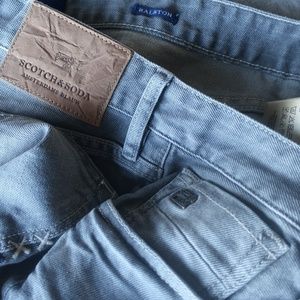 Scotch & Soda Slim Ralston Stone Gray